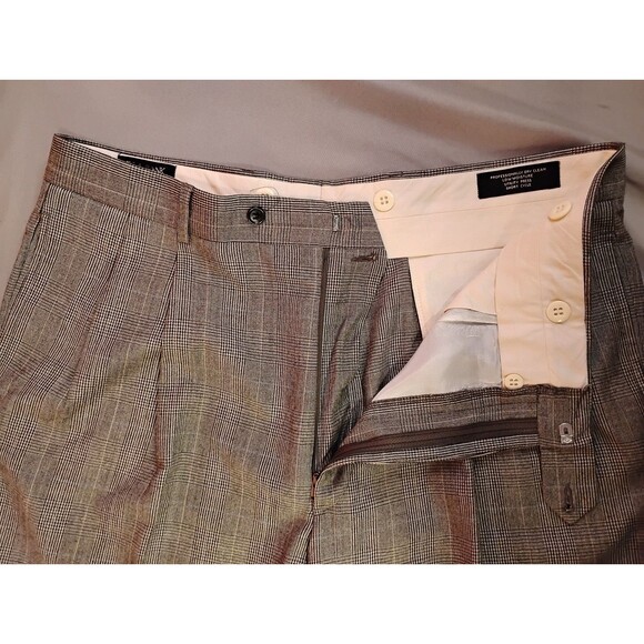 Men's Jos. A Bank Dress Pants Gray 37R - Picture 5 of 7